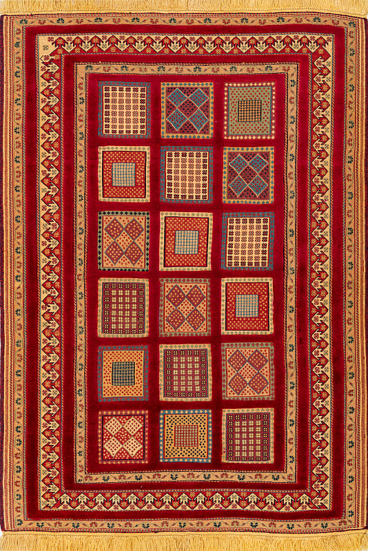 Иранский ковёр из шерсти (13-260/179x127) 