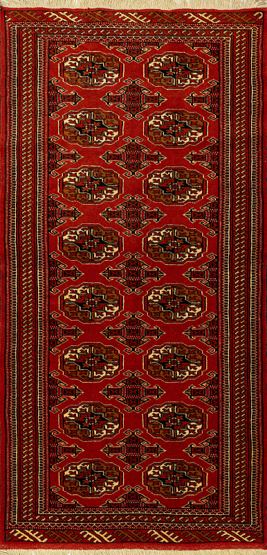 Иранский ковёр из шерсти (13-188/200x96)