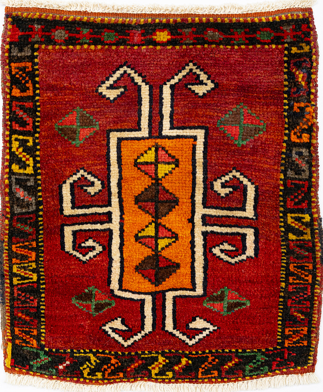 Иранский ковёр из шерсти (17-1301018916 /58х50)