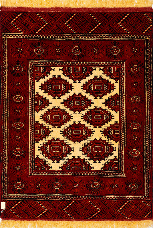 Иранский ковёр из шерсти (13-47313/120x86)