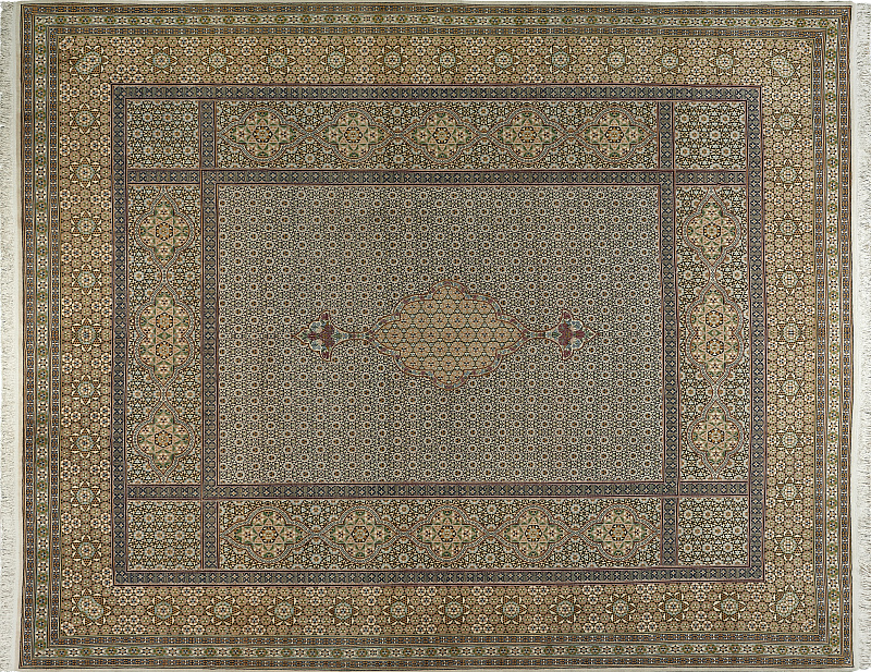 Иранский ковёр из шерсти (22-1009021/483x385)
