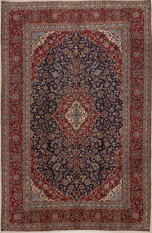 Иранский ковёр из шерсти (17-1310002016/450x295) 