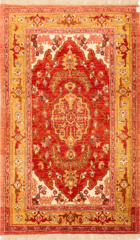 Иранский ковёр из шерсти (15-30513/162x100)