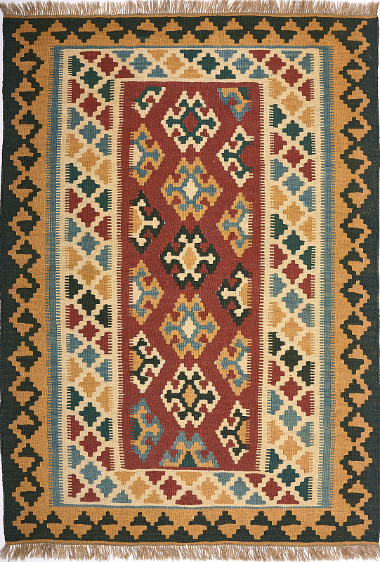 Иранский ковёр из шерсти  (17-01271047216/154x108)