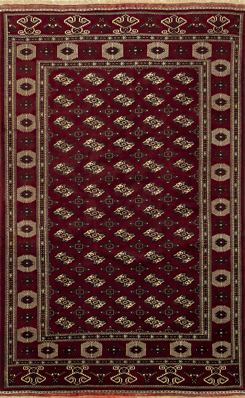 Иранский ковёр из шерсти (09-484/355x230)