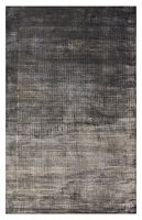Индийский ковёр из арт-шёлка (VISCOSE/DK.GREY/200x150)