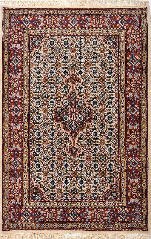Иранский ковёр из шерсти (P1336/122x80)