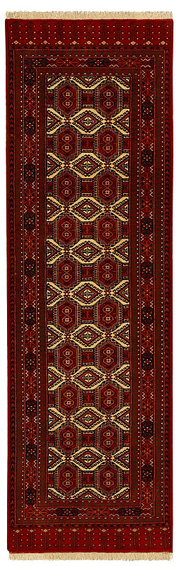 Иранский ковёр из шерсти (07-239/290x85)
