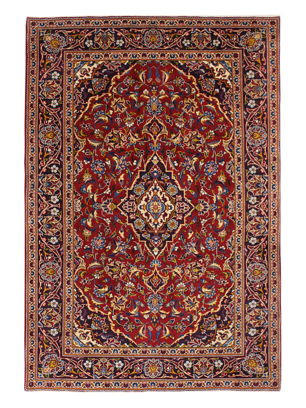 Иранский ковёр из шерсти  (17-01304011116/212x128)