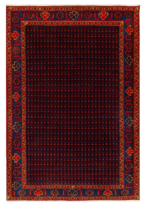 Иранский ковёр из шерсти (00-1170/305x205) 