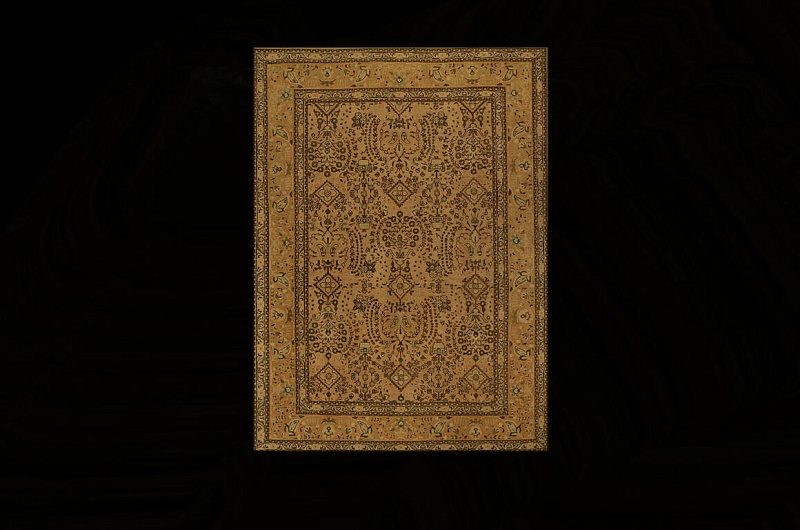 Иранский ковёр из шерсти (07-951/341x247)