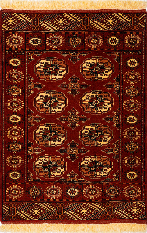 Иранский ковёр из шерсти (13-200/123x85)