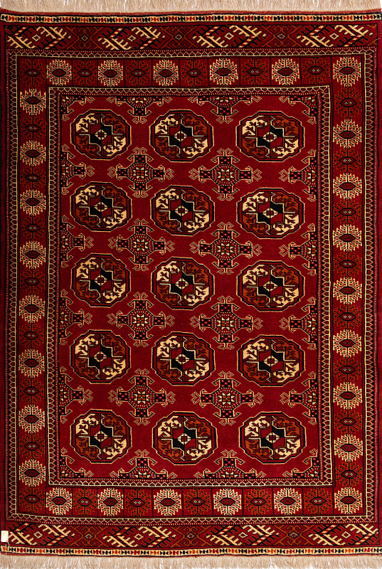 Иранский ковёр из шерсти (13-46913/187x133)