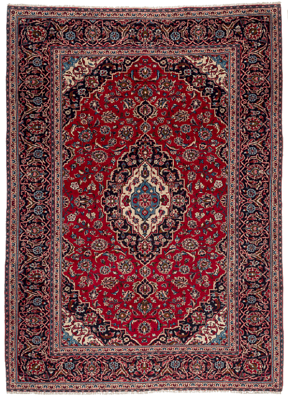 Иранский ковёр из шерсти (17-1308006516/335x245)