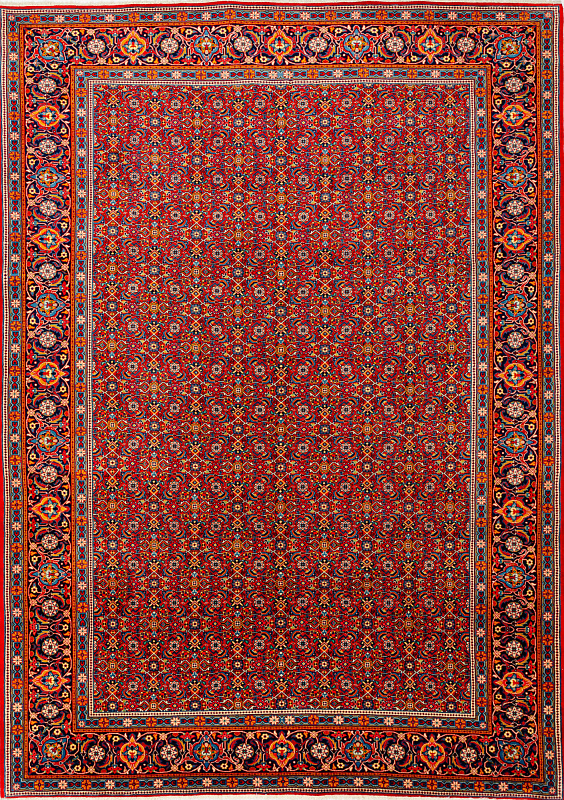Иранский ковёр из шерсти (13-146/356x256)