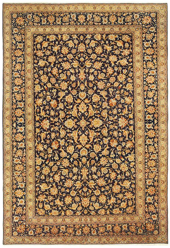 Иранский ковёр из шерсти (00-1064/430x298)