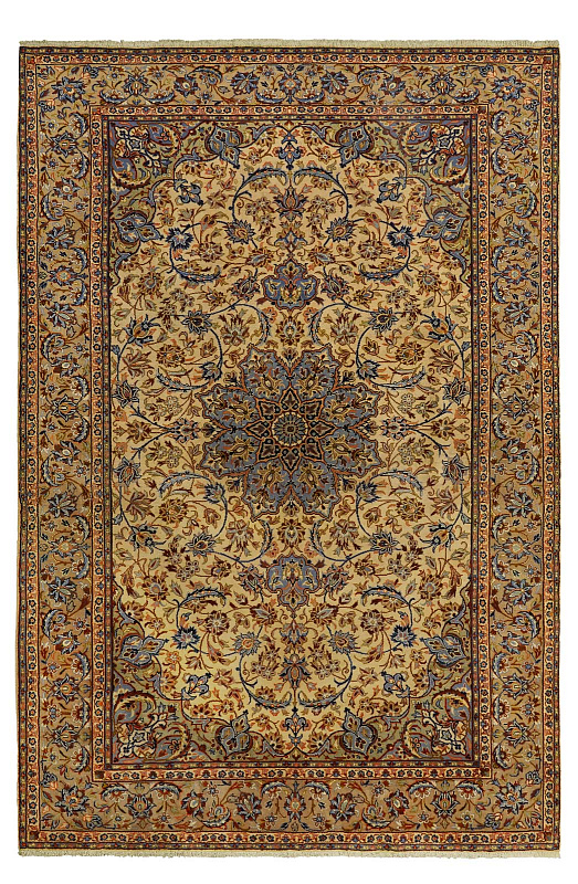 Иранский ковёр из шерсти (00-1162/360x242)