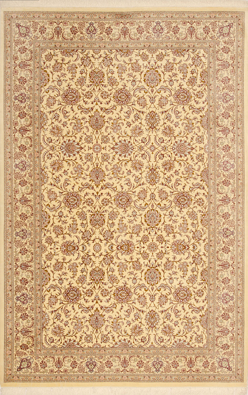 Иранский ковёр из шёлка (12-208/300x198)