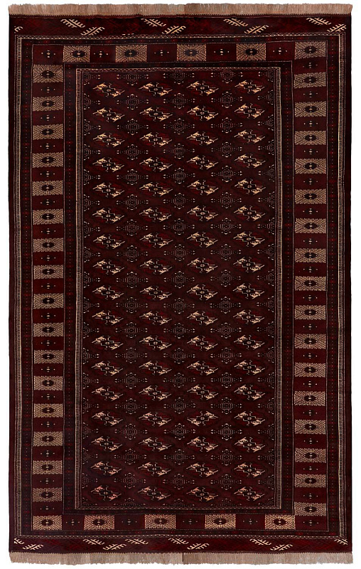 Иранский ковёр из шерсти (10-243/385x250)
