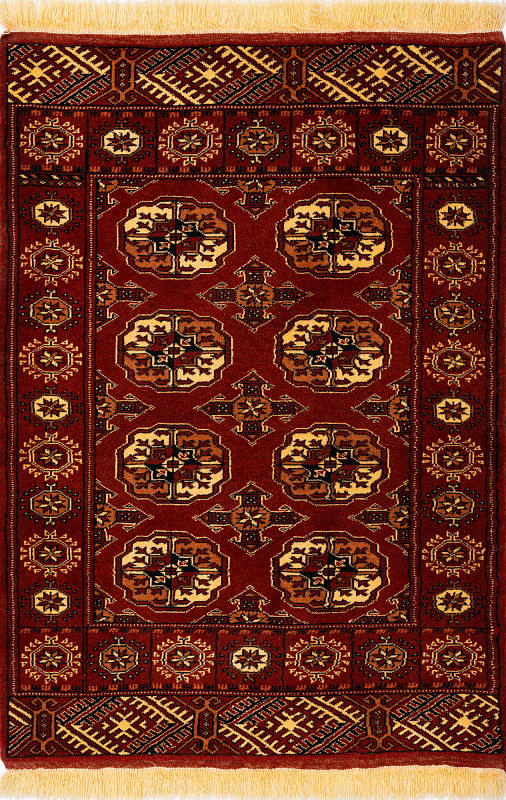Иранский ковёр из шерсти (13-200/123x85)
