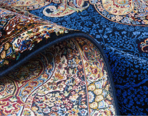 Ковер  (QUM 606 /Navy/390x290) фото 3