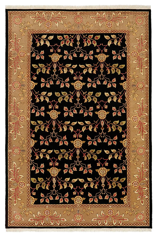 Иранский ковёр из шерсти (08-739/296x198)