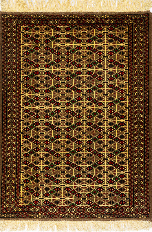 Иранский ковёр из шерсти (13-47513 /116x87)