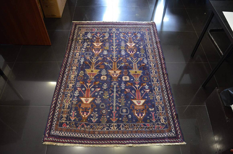 Иранский ковёр из шерсти (17-01304026016/175x125)