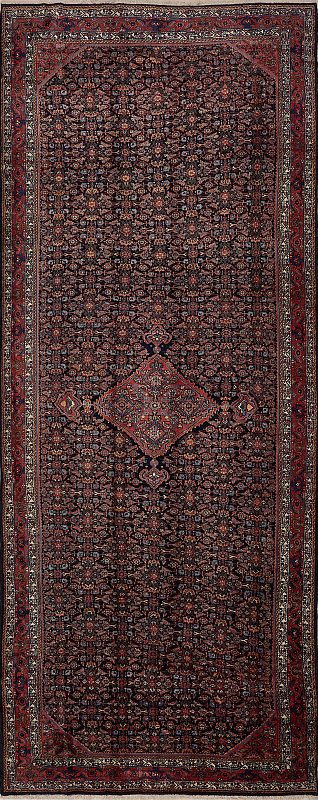 Иранский ковёр из шерсти (17-KILIM/550x218)