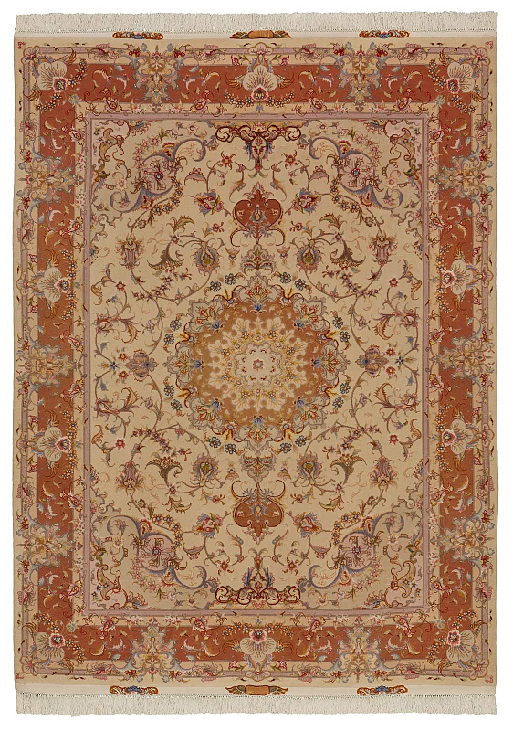 Иранский ковёр из шерсти (07-189/205x150) 