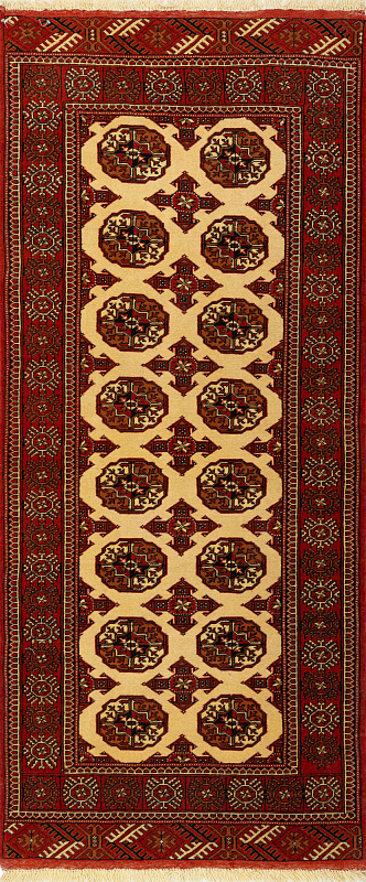 Иранский ковёр из шерсти (07-982/190x84)