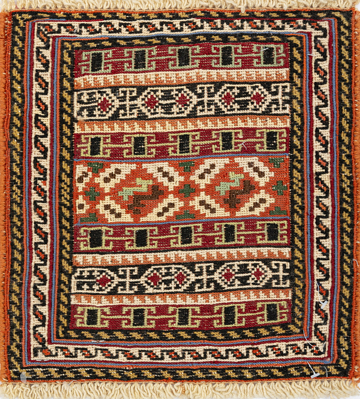 Иранский ковёр из шерсти  (15-17713/31x30) 