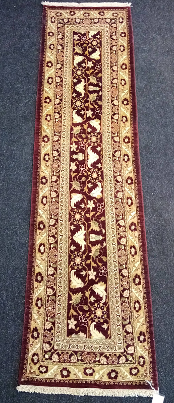 Иранский ковёр из шерсти (07-571/291x77) 