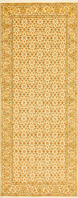 Иранский ковёр из шерсти (07-1106/352x139)