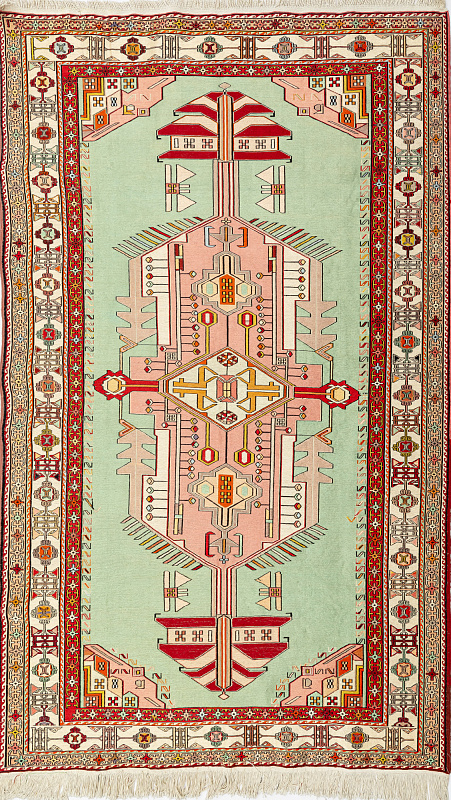 Иранский ковёр из шерсти (05-246/200x120)