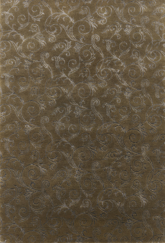 Индийский ковёр из шерсти и вискозы (14-3612/285x195)