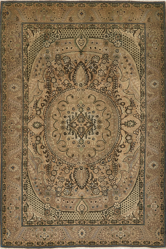 Иранский ковёр из шерсти (07-958 /300x202)
