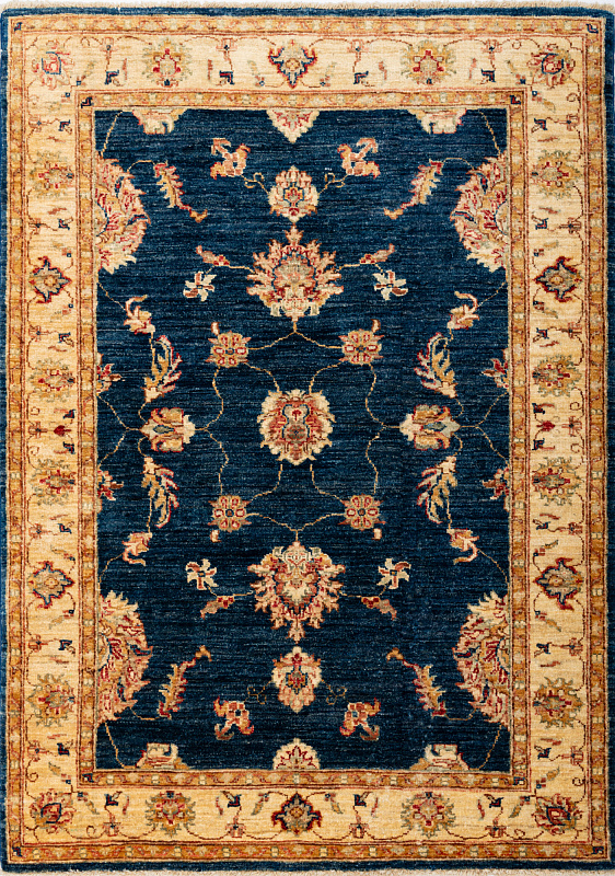 Индийский ковёр из шерсти (14-3187/151х109)