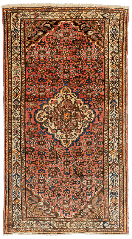 Иранский ковёр из шерсти (17-044916/208x125)