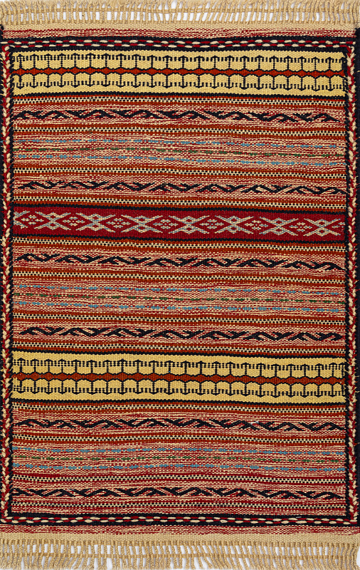 Иранский ковёр из шерсти  (17-01270051216/88x61)