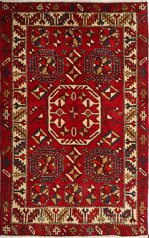 Иранский ковёр из шерсти (17-1022116 /113x72)