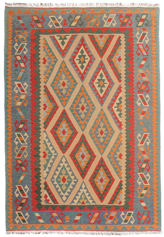 Иранский ковёр из шерсти  (17-01274049116/245x171)