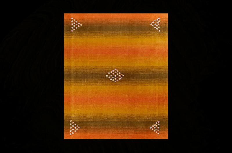 Индийский ковёр из шерсти  (08-195/230x160)