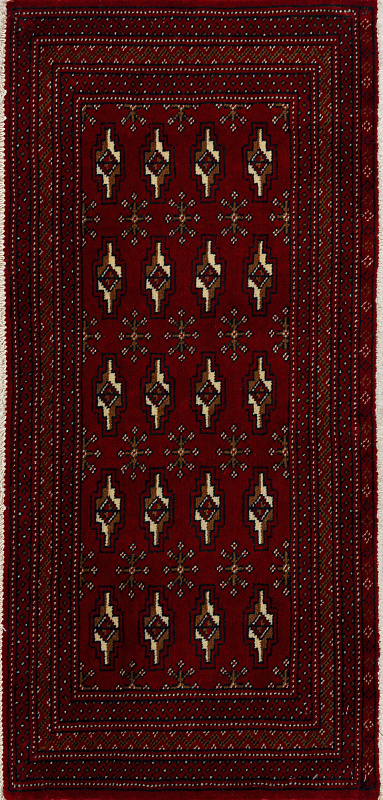 Иранский ковёр из шерсти  (17-01301025416/110x50)