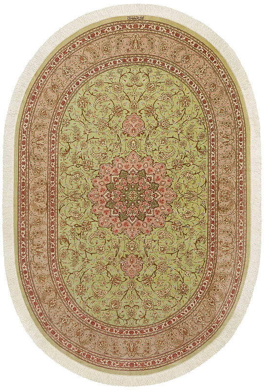 Иранский ковёр из шерсти (09-107/197x130) 