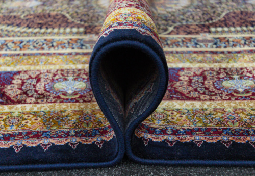 Ковер  (QUM 631 /Navy/390x290) фото 7