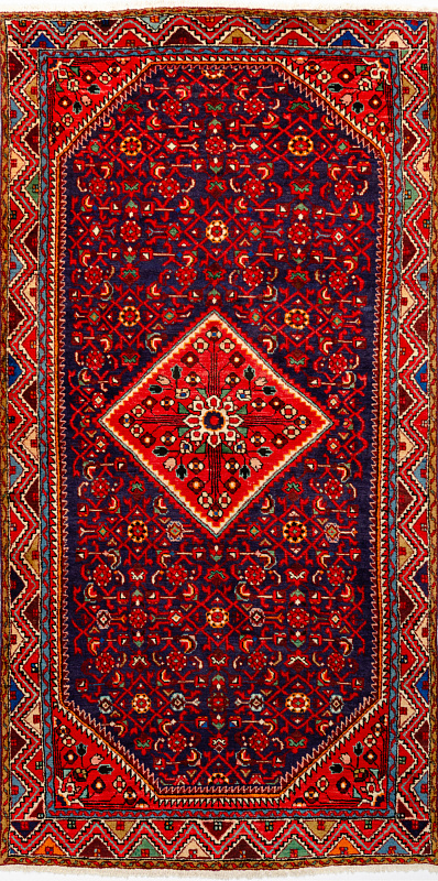 Иранский ковёр из шерсти (13-445/310x157)