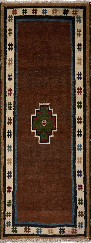 Иранский ковёр из шерсти (13-523 /215x80)