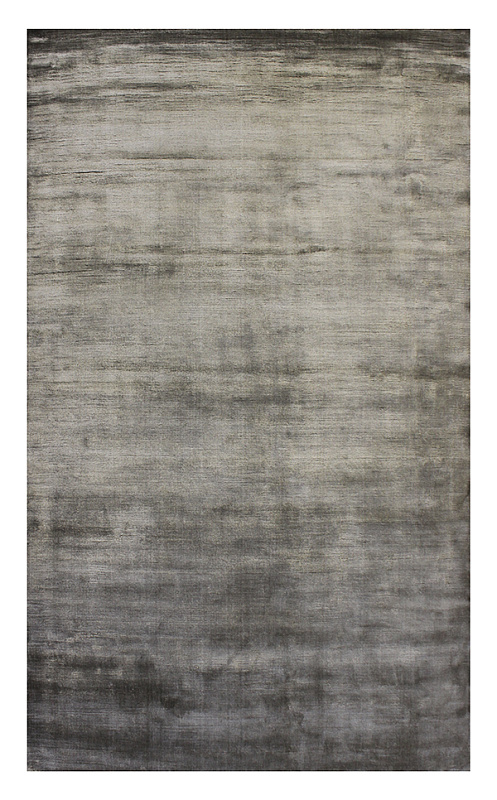 Индийский ковёр из арт-шёлка (VISCOSE/MD.GREY/200x150)