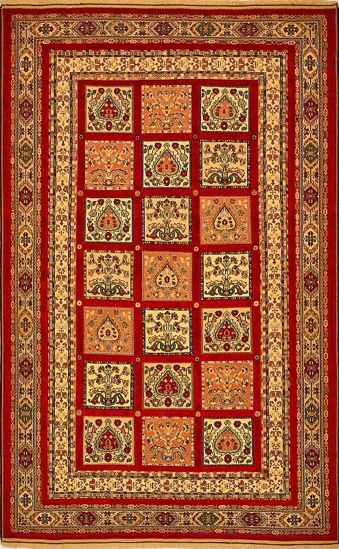 Иранский ковёр из шерсти (12-318 /296x185)